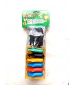 Caminhão de brinquedo infantil com 6 bois sortidos - coral